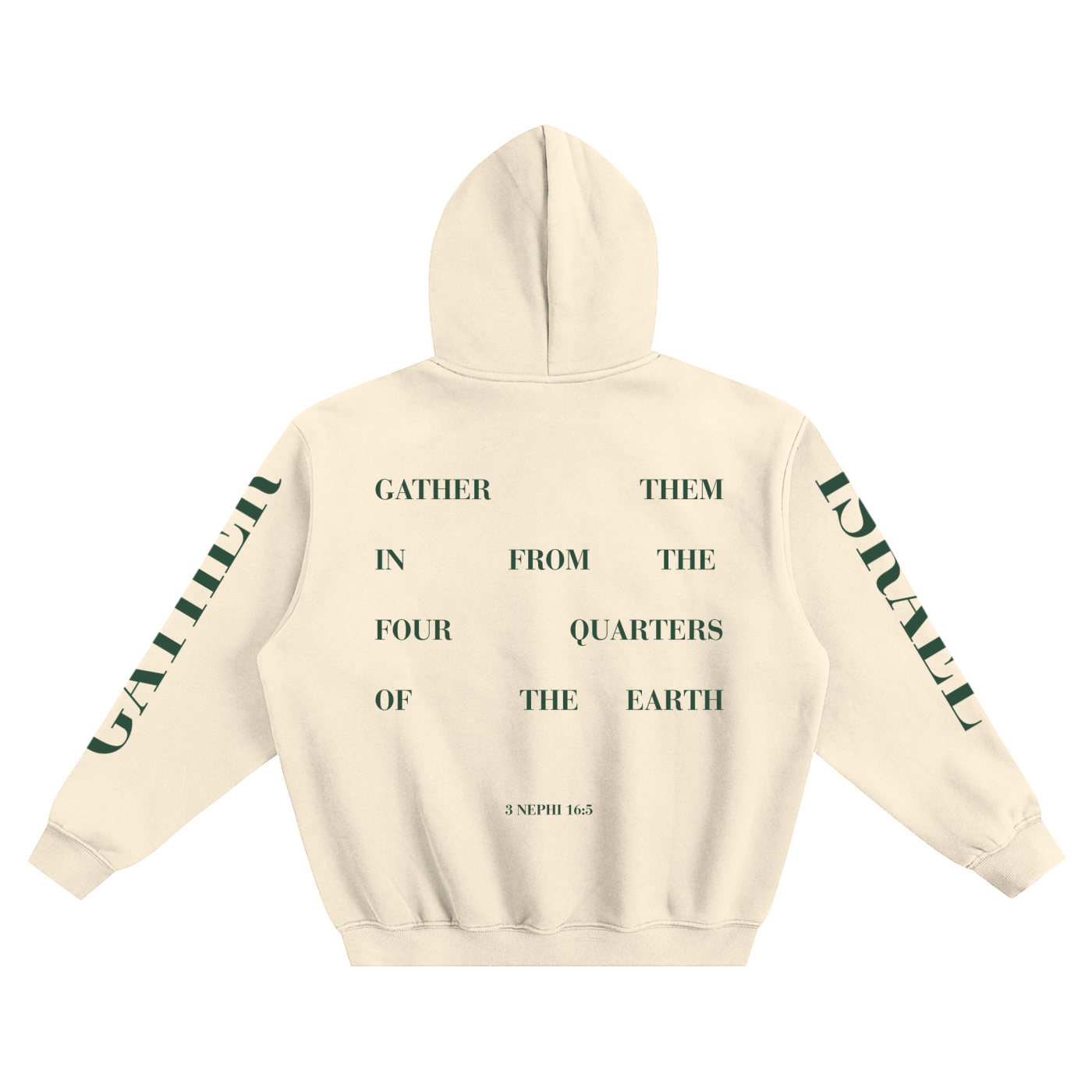 Gather Israel Collection Boxy Hoodie