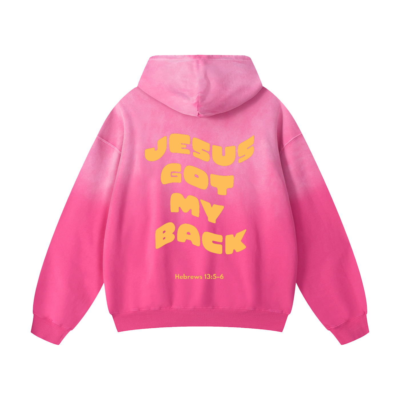 Jesus got my back Oversized Hoodie