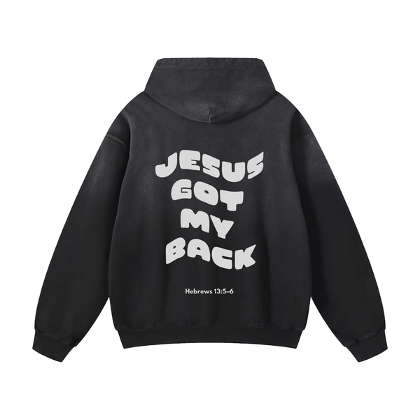 Jesus got my back Oversized Hoodie