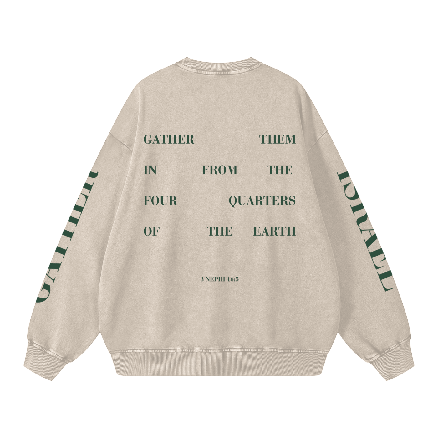 Gather Israel Collection Oversized Sweatshirt